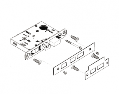 Corbin Russwin ML2048-LL-626 Entrance Mortise Lock Body