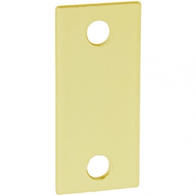 Don Jo Filler Plate, Brass, 2 1/4" x 1 1/8"