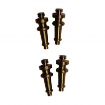 Emtek 97213-US3NL Steeple Tip Sets Solid Brass Hinges