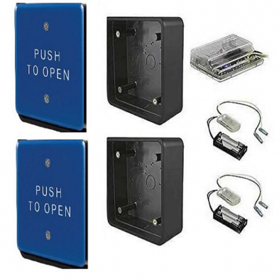 Entrematic Ditec W6-134 Wireless Push Button Package