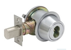 Falcon D241B-613 Single Cylinder Deadbolt