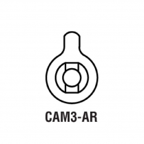 GMS CAM3-AR-10 Cam Mort Hous L Form (ICS) Adams Rite 10 ct