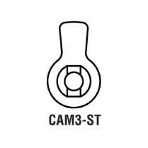 GMS CAM3-ST-10 Cam Mort Hous L Form ICS Yale Standard 10 ct