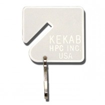 HPC PLT-1 Plain Key Tag for Kekabs Key Cabinets (100/pk)
