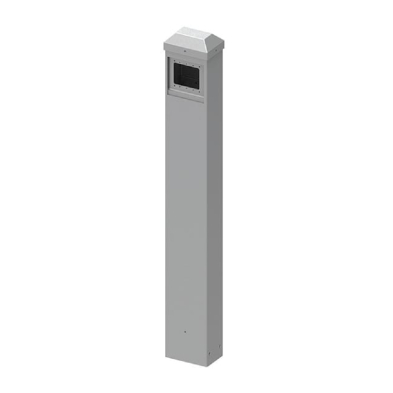 LCN 8310-866 Post, Bollard, 42 X 4 X 6