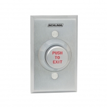 Schlage Electronics 631AL-EX-DP 1-1/4" Metal Button
