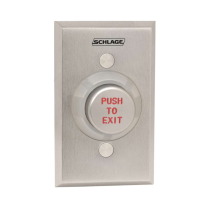 Schlage Electronics 631AL-EX 1-1/4" Metal Button