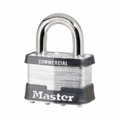 Master Lock No. 5 Laminated Steel Padlock with Custom Options 