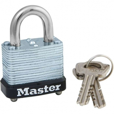 Master Lock 105KA Warded Laminated Keyed Alike Padlock