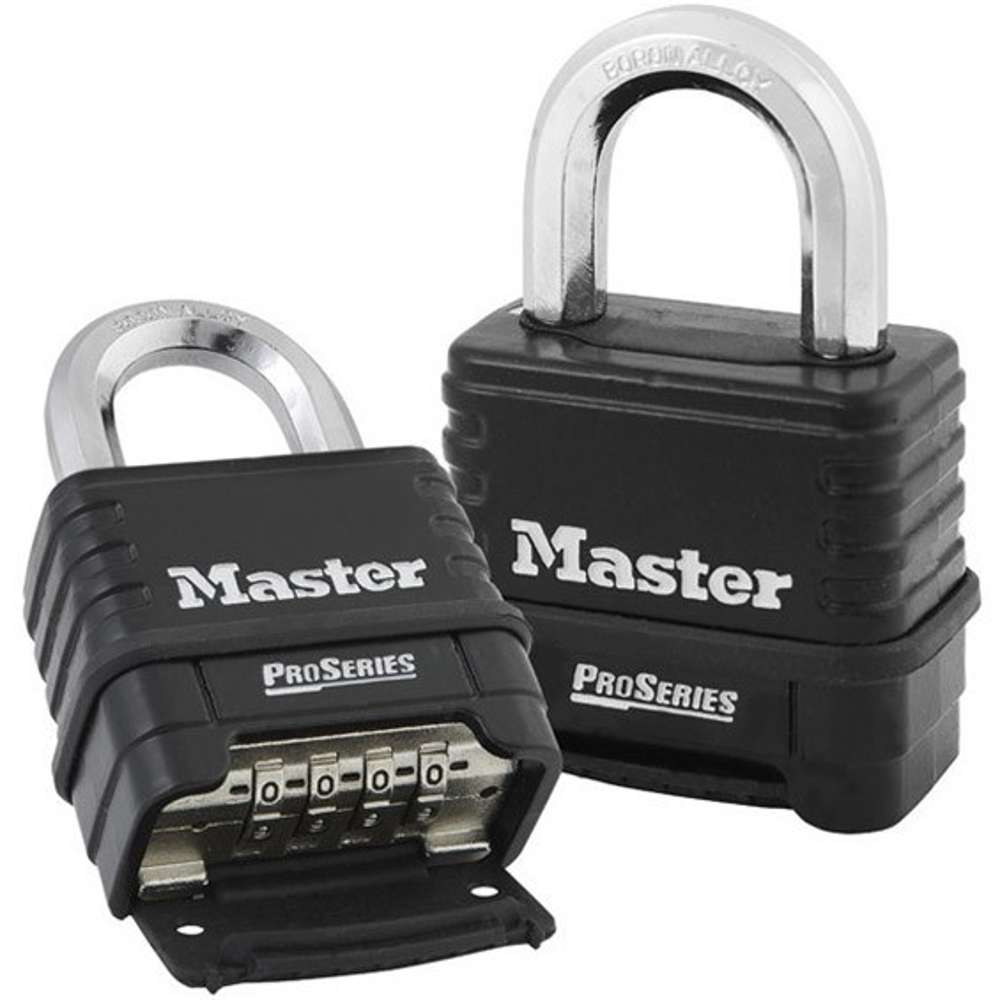 2 in. Solid Body Brass Combination Padlock