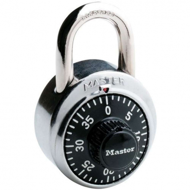 Master Lock 1500D Combination Padlock Carded-Combo Different