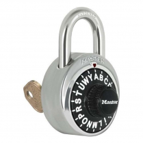 Master Lock 1585 Combination Padlock With Key Override