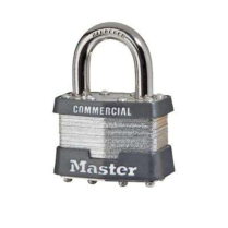 Master Lock Rekeyable Padlock Less Cylinder 1-3/4"