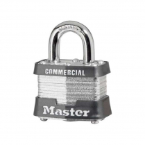 Master Lock Padlock -1-9/16" -Laminated Steel- Keyed to 0464