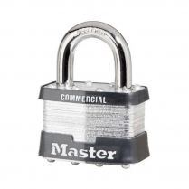 Master Lock 5 Laminated Steel 4-Pin Tumbler Padlock