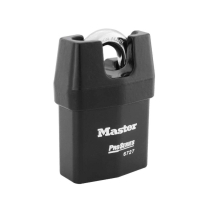 Master Lock Pro Series Padlock-Door Cylinder 2-5/8" Less Cyl