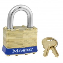 Master Lock Brass Laminated Padlocks