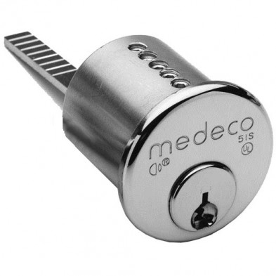 Medeco Rim Cylinder 5/6 pin Keyed Alike/Keyed Different