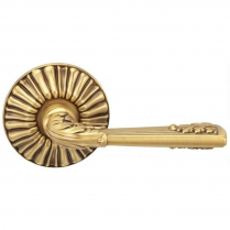 Omnia 309RE-PR-BAS Style Lever (Reeded Rose)