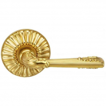 Omnia 309RE-PR-D Style Lever (Reeded Rose)