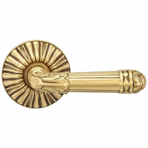 Omnia 332RE-PA-BAS Style Lever (Reeded Rose)