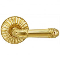 Omnia 332RE-PA-D Style Lever (Reeded Rose)