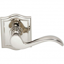Omnia 895AR-PA-US14-LH Style Lever Arched Rose