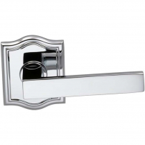 Omnia 930AR-PA-US26-LH Style Lever Arched Rose