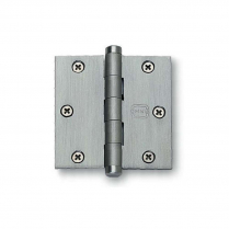 Omnia 98535BTN-SB Solid Extruded Brass Plain Bearing Hinges