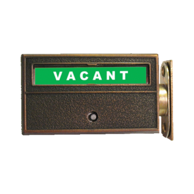  Pride Barco Pri-Va-Cee Indicator Lock, Brass