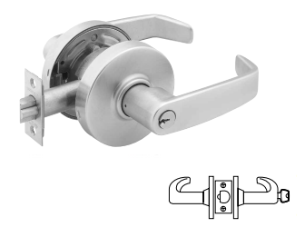 Sargent 28-7G37-LL-26D Classroom, Cylindrical Lever Lock