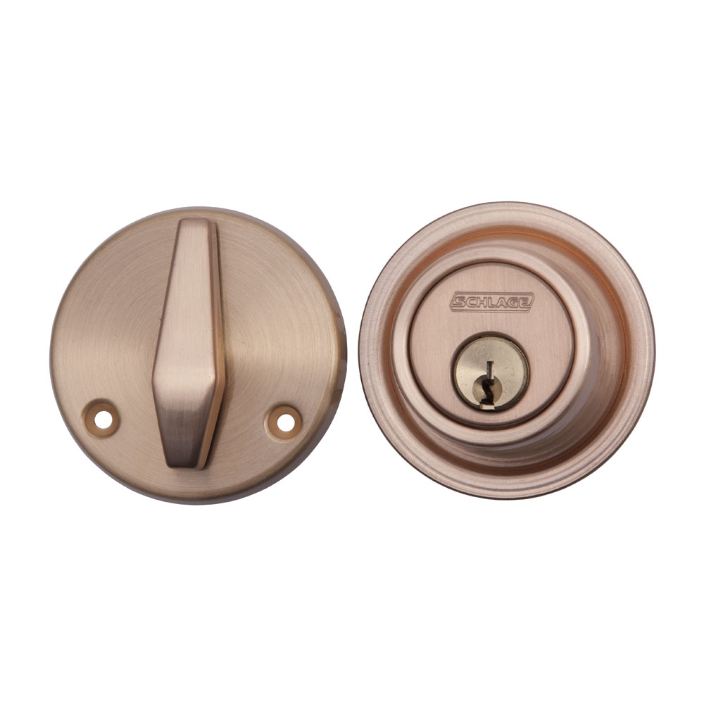 Schlage B560P Grade-2 Single Cylinder Deadbolt Lock