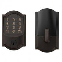 Schlage BE489WB-CAM Encode WiFi Enabled Camelot Touchscreen Deadbolt