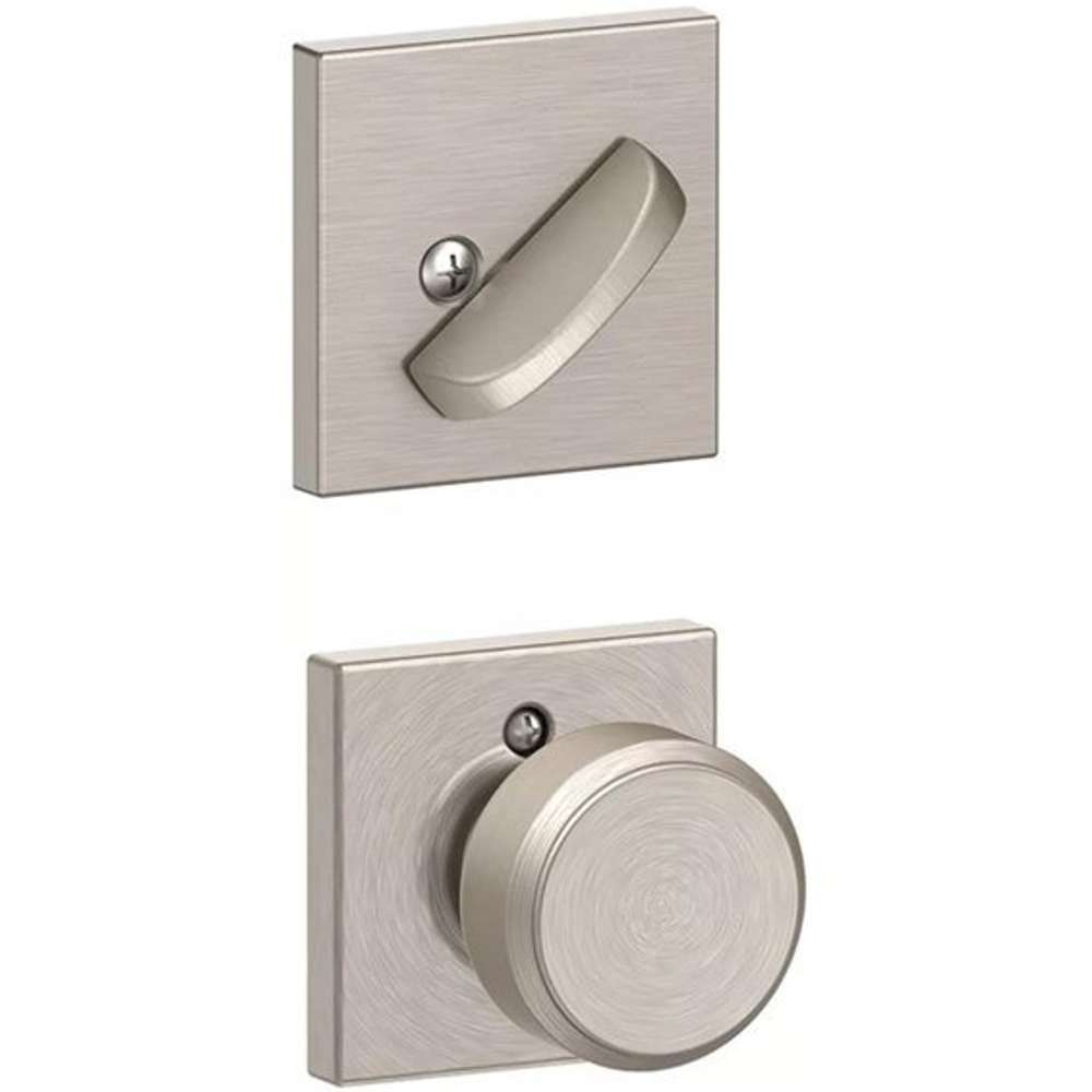 Schlage Bowery Passage Door Knob with Collions Rosette