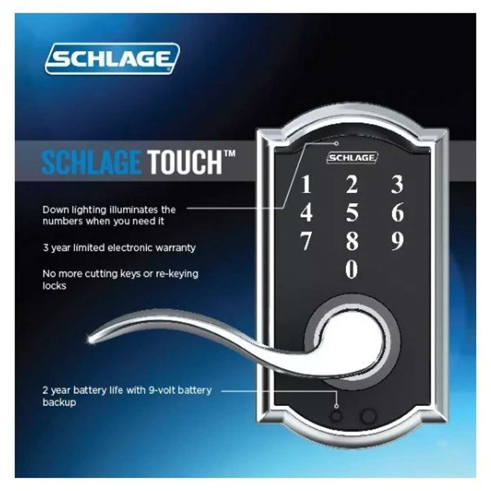 Schlage FE-Series FE695 CEN 622 MER Entry Door Set