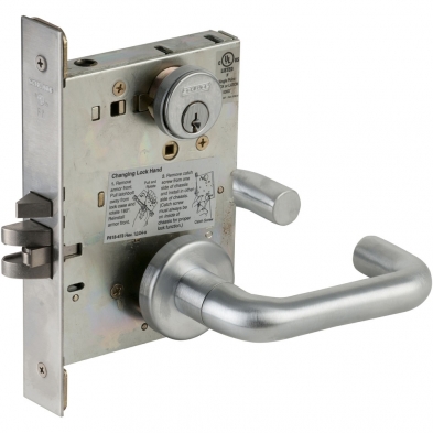 Schlage L9080P-03A-626 Storeroom Mortise Lock