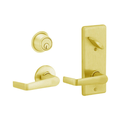 Schlage S210PD-SAT-605 Interconnected Entrance Lock