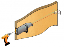 SDC 7000-DGK Laser Door Core Drill Guide Kit