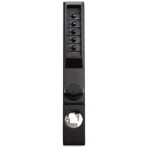 Simplex 3000 Series Narrow Stile Pushbutton Passage Lock w/