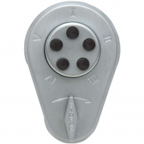 Kaba Simplex Push Button Deadbolt, 1-3/4"-2-1/8" Dr
