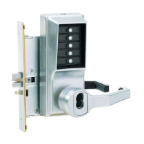 Kaba Simplex R8146M-26D-41 Pushbutton Mortise Lock