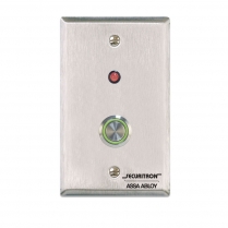 Securitron PB4LA-2 1" Stainless Steel Pushbutton with LED