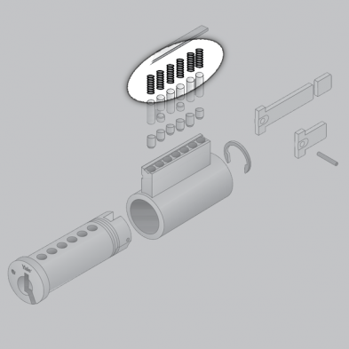 Yale Keymark Tumbler Springs