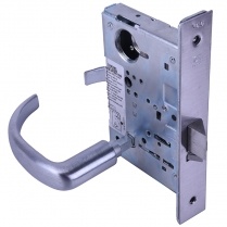 Yale PBR8805FL-626 Mortise Storeroom Lock, PBR Trim