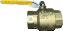 Valve- 1- 1/2 Brass Ball
