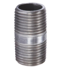 Nipple- 1- 1/2 Close Black