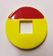 Indicator- Disc Yell/Red