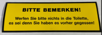 Decal, Do Not Put GER