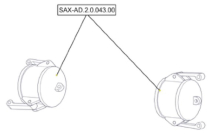 Sanitrax- AD Kamlock Set