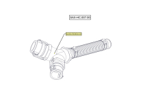 Sanitrax- HC Urinal Con Hose Y